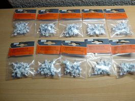 200 St. Nagelbrieden 4x6mm weiss