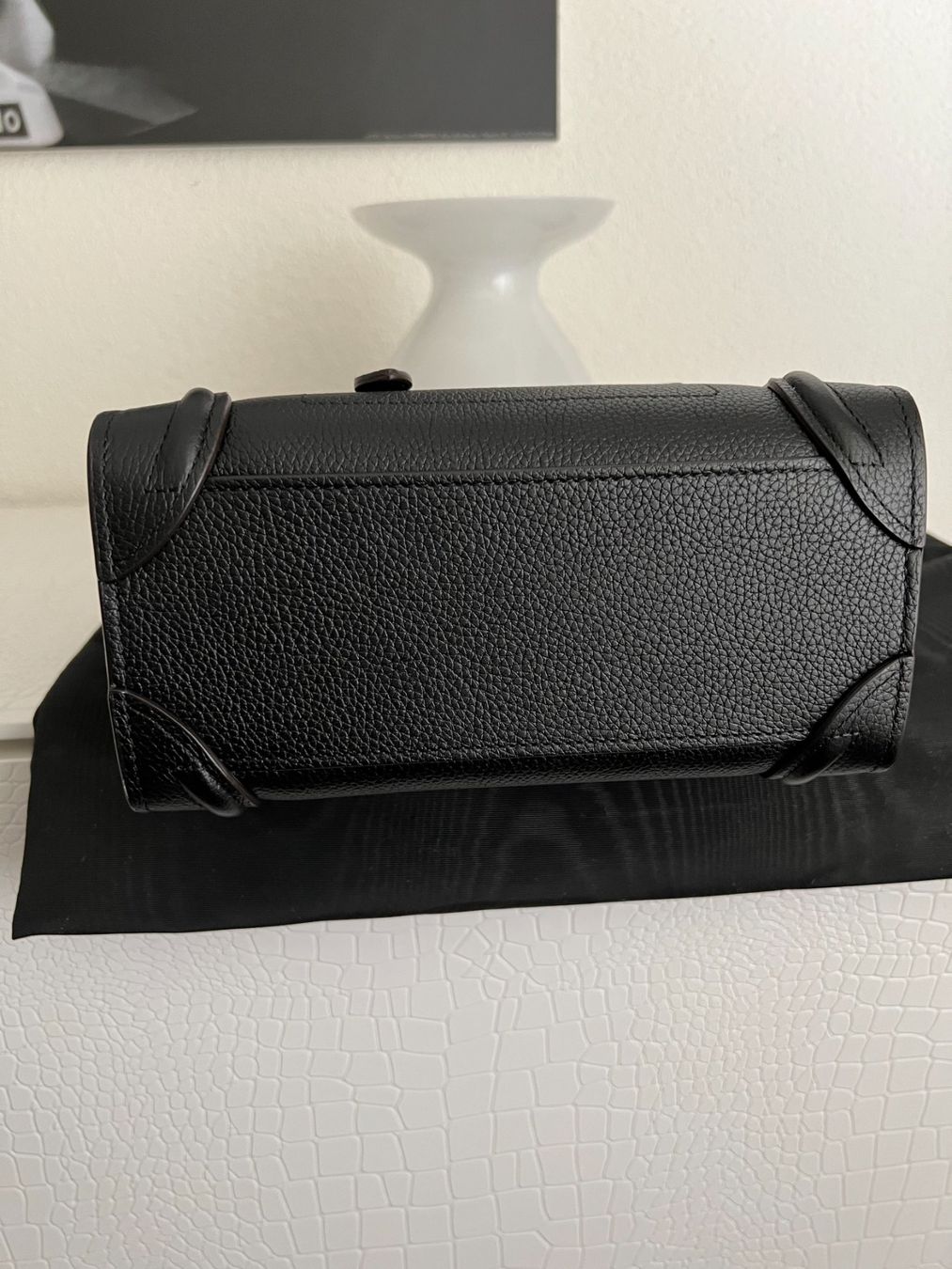 Celine Borse da donna: Céline Luggage Tote Nano schwarz – Usato da Winterthur venduto da Raschida79 4