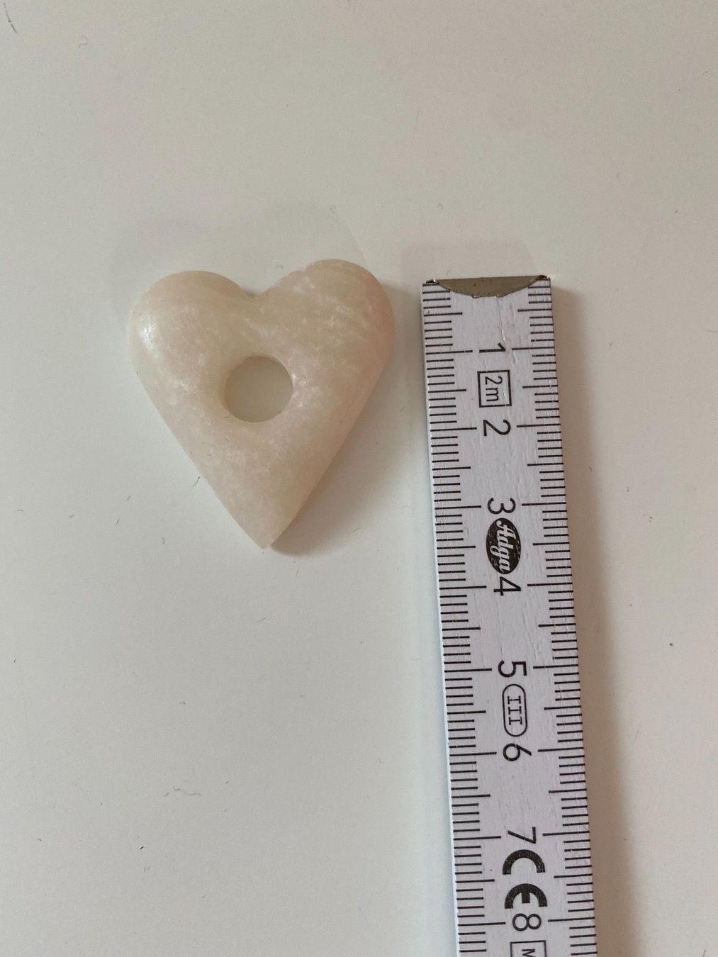 Ciondoli: Handgemachter Speckstein Anhänger Herz – Usato da St. Margrethen SG venduto da Leila026