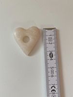 Handgemachter Speckstein Anhänger Herz