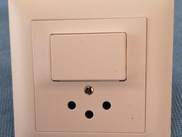 Steckdose Schalter weiss Kombi guter Zustand