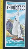 THUNERSEE Panoramakarte, Schiff/ ca 1950er Jahre