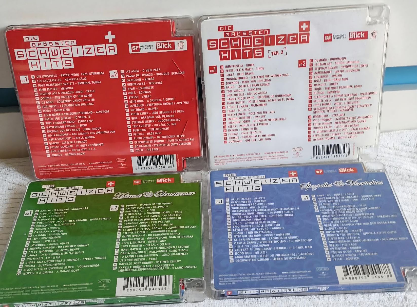 CD: 8 Schweizer Hits CDs – Usato da Luzern venduto da Luzern_Energy 1