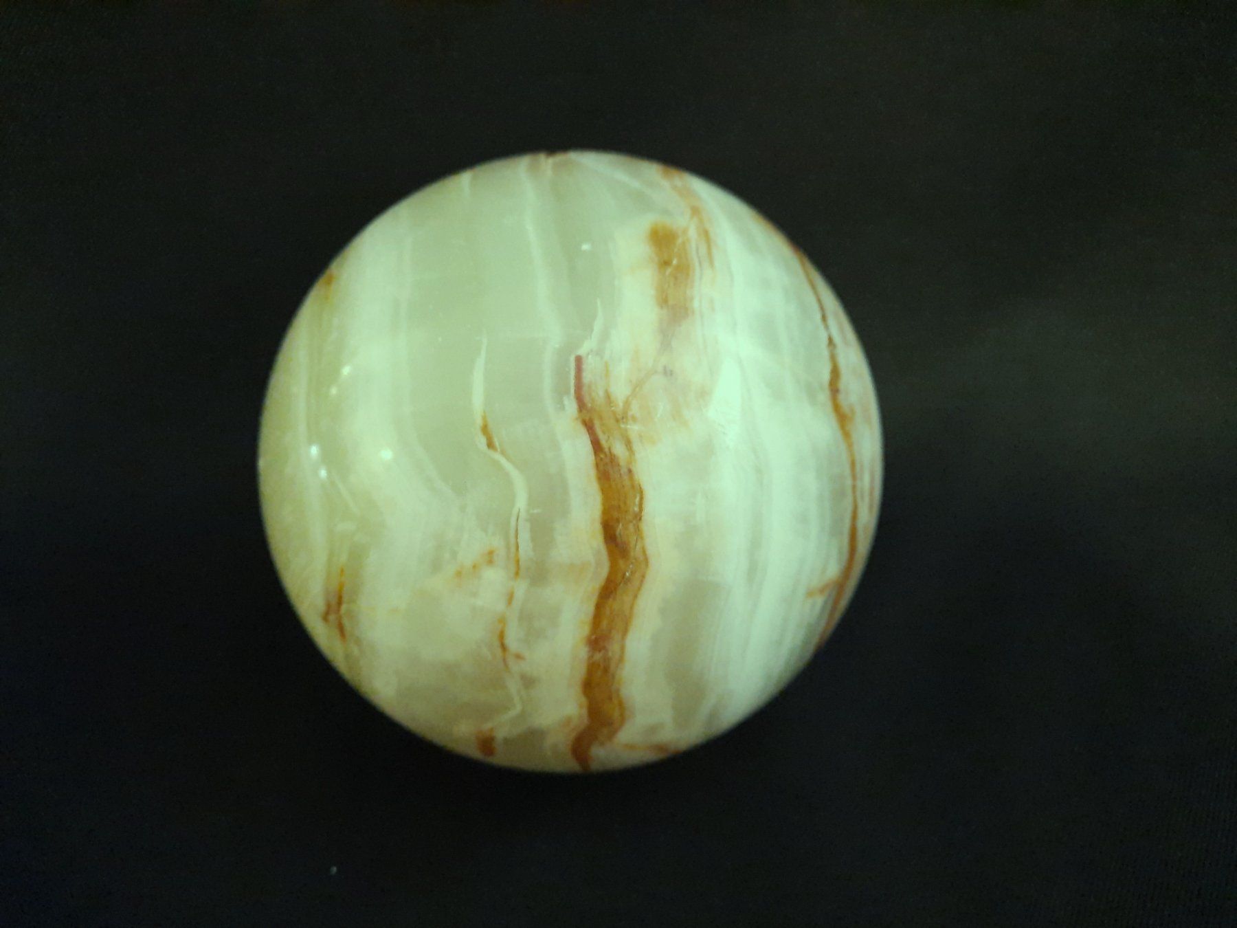 Minerali & Pietre curative: ONYX Stein Kugel 2.72 Kg – Usato da Beinwil am See venduto da Restwert_Beinwil 1