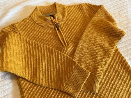 Strickpullover mit Reissverschluss, Grösse 116