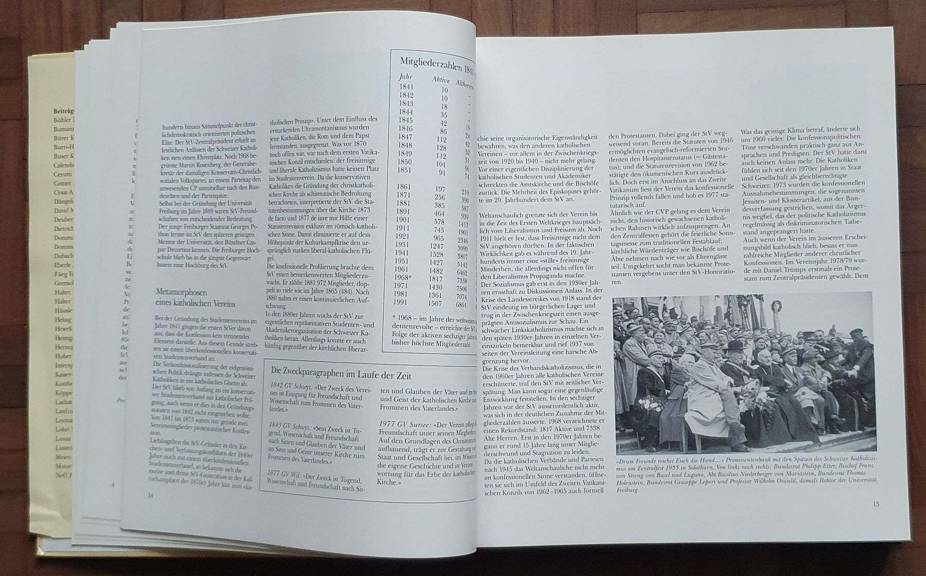 Libri: Schweizerischer Studentenverein 1841-1991 - Buch – Usato da Kreuzlingen venduto da Rschweiz1 5