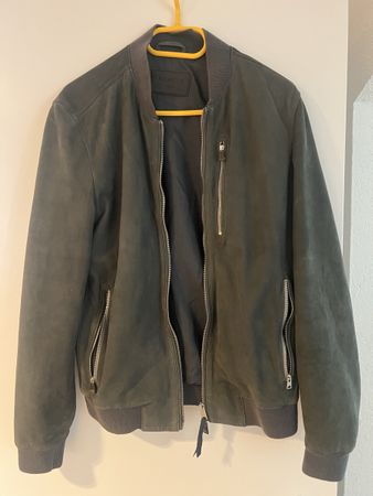 AllSaints Wildlederjacke
