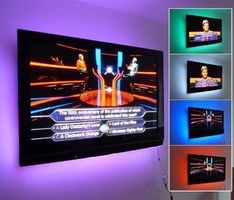 Farb  Hintergrund LED Strip  Länge: 1 Meter RGB