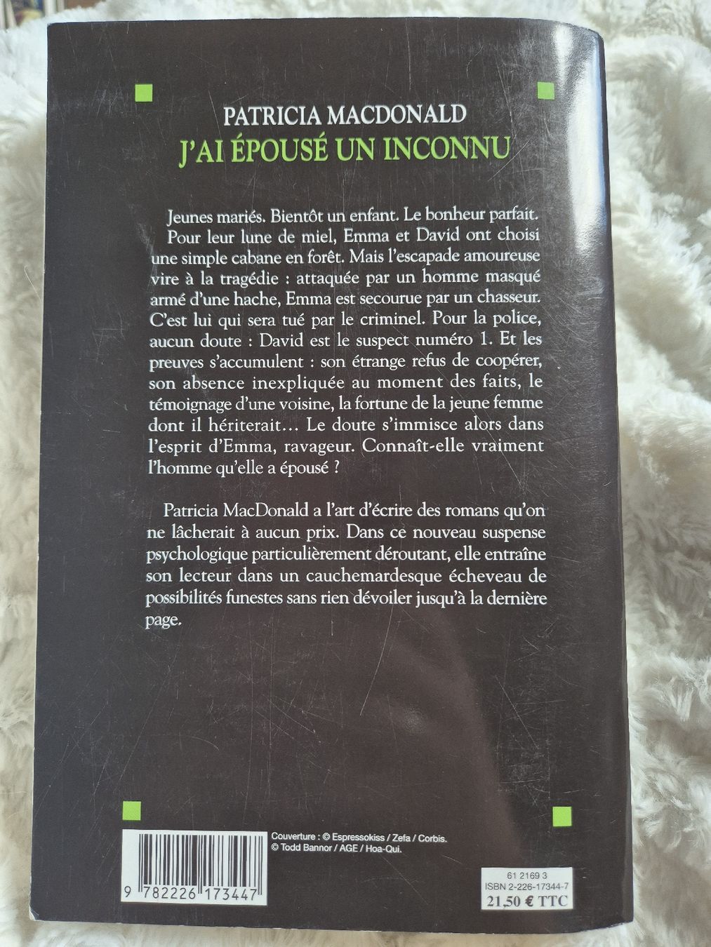 Libri: Lot de 3 romans de Patricia MacDonald – Usato da Courfaivre venduto da LRolle 1