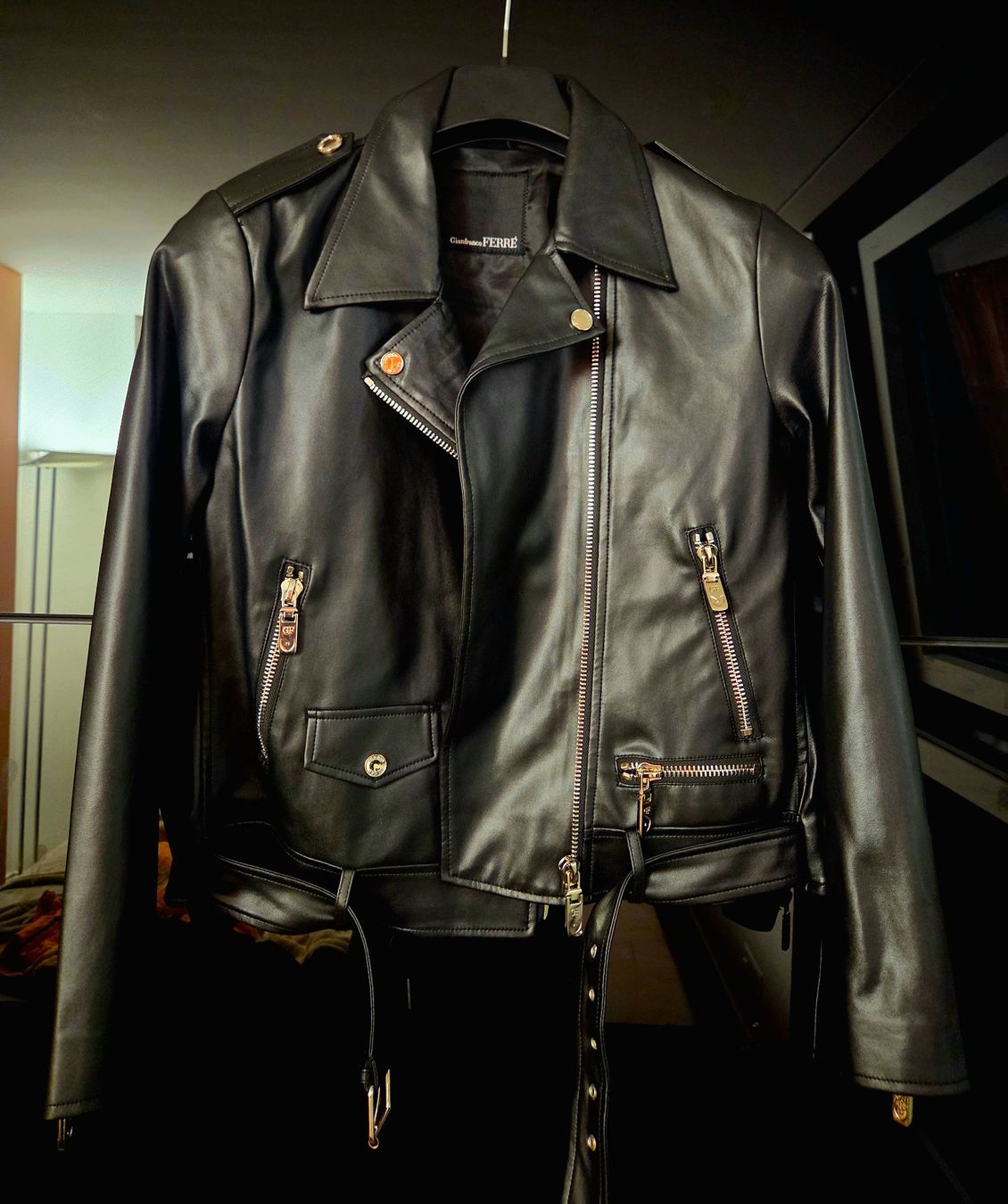 Gianfranco Ferre Jacken: Design Lederjacke Gianfranco Ferré *NEU – Neu (gemäss Beschreibung) aus Zürich von mal_t25h