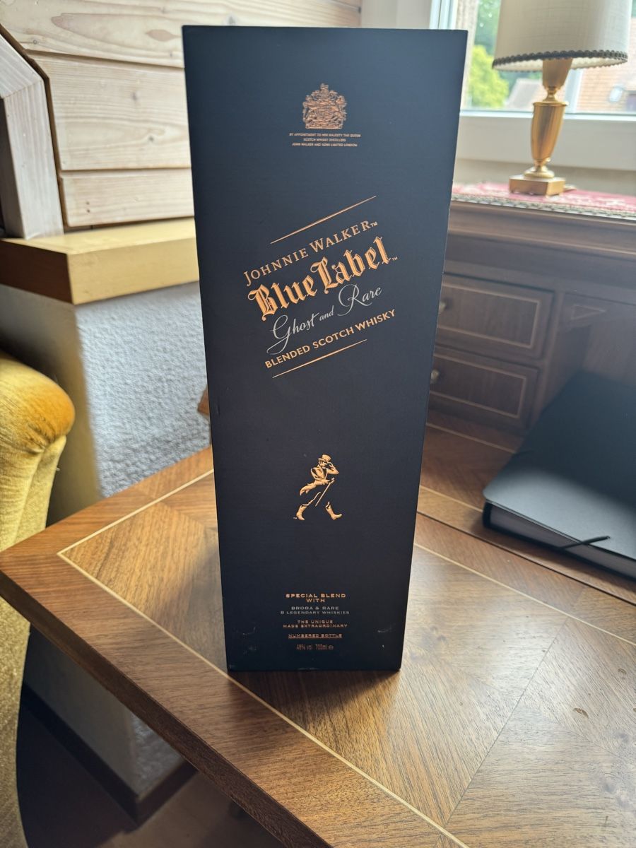 Johnnie Walker Bevande alcoliche: Whisky Johnnie Walker Blue Label Ghost a Rare – Nuovo e nell'imballaggio originale da Winkel venduto da Blicki26 4