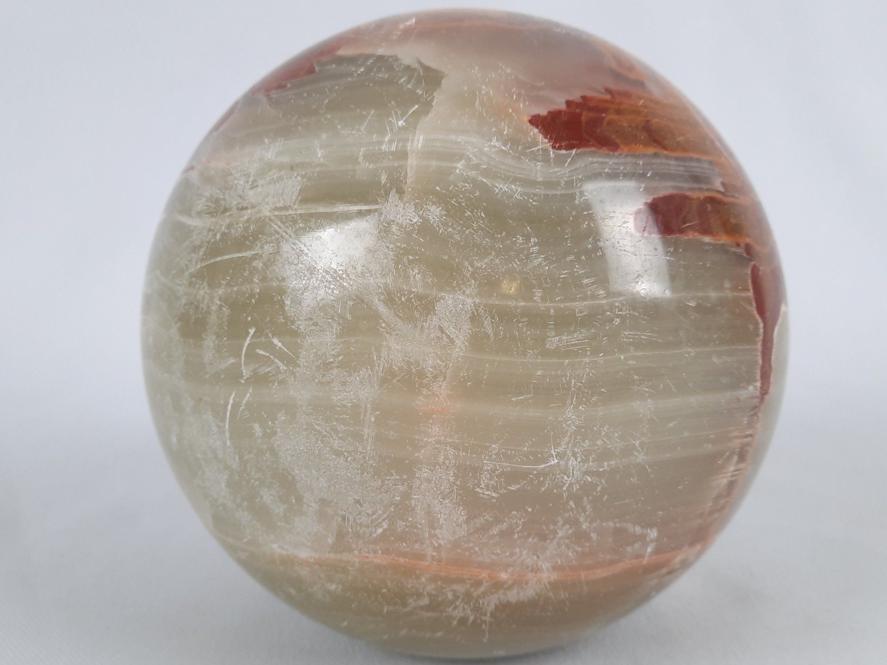 Mineralien & Heilsteine: Grosser Onyx Kugel – Gebraucht aus Beinwil am See von Restwert_Beinwil 2