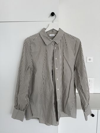 Oversize Hemd Gestreift