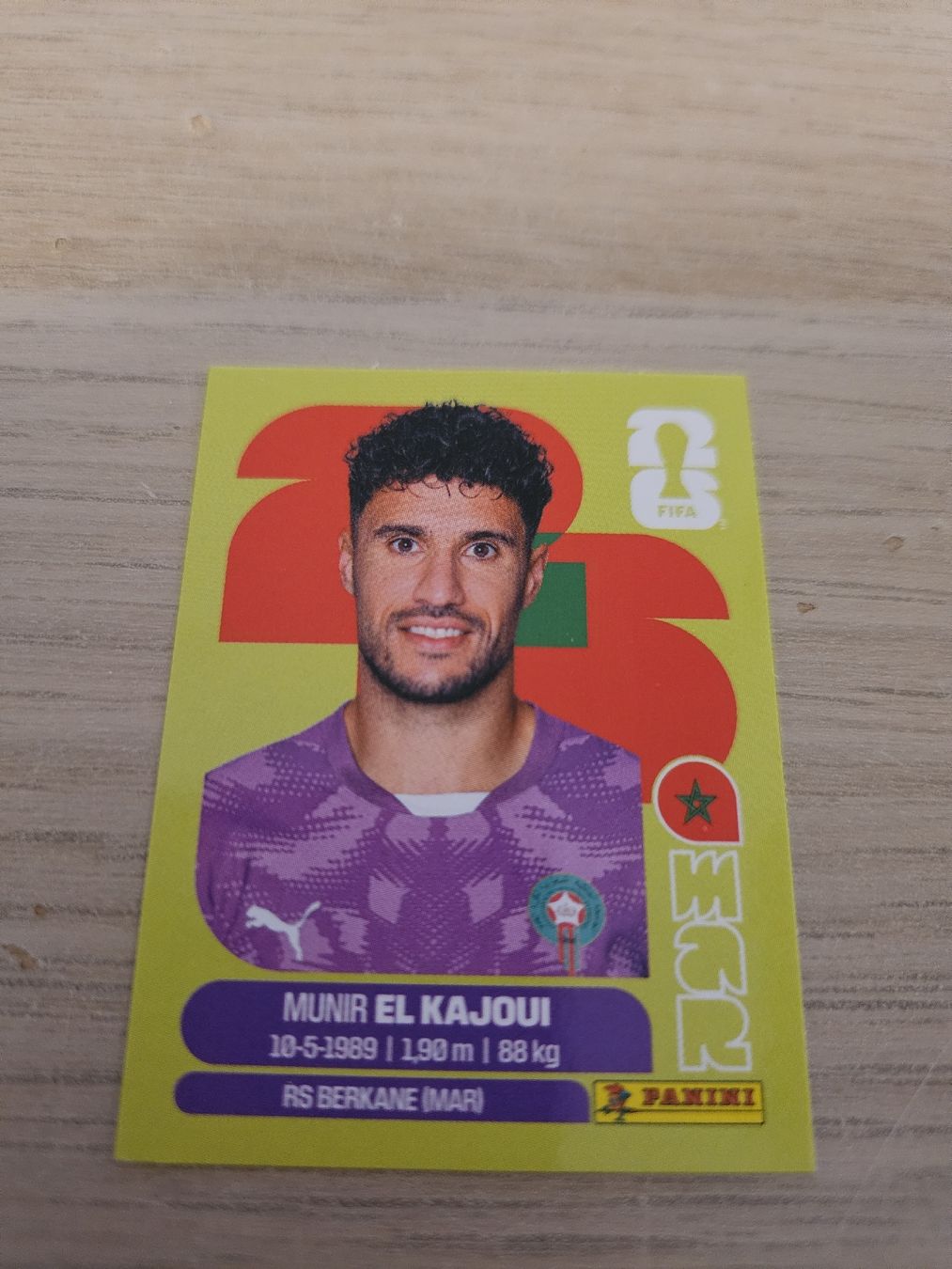 Panini Carte collezionabili: Panini WM 2026 MAR 3 – Nuovo (secondo la descrizione) da Genève venduto da jerdinho1209