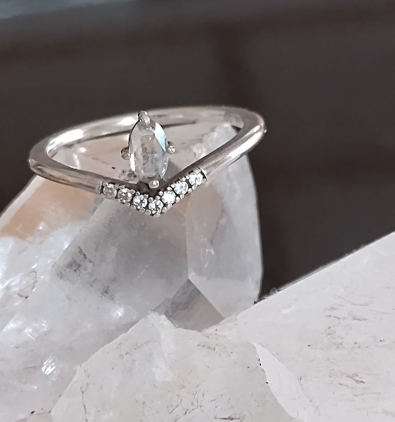Anelli: KLEINER GLITZER RING SILBER 925 – Usato da Romanshorn venduto da Glitzer-Paradies
