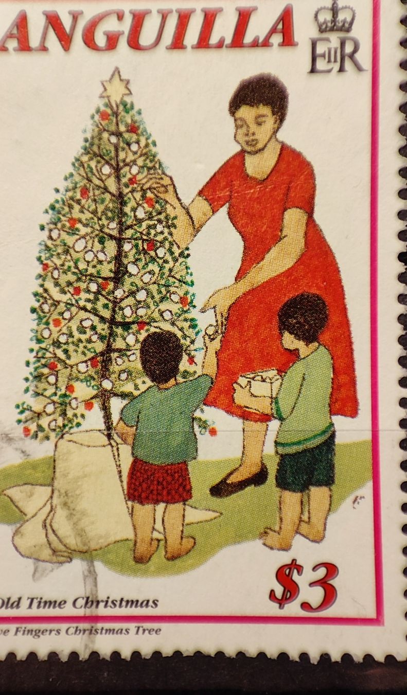 Alle Briefmarken: Briefmarke Anguilla 1993 Christmas – Gebraucht aus Lenzburg von Dani_Lenzburg