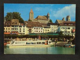 Rapperswil: Rosenstadt am Zürichsee - Hafen mit Schloss