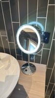 Kosmetikspiegel mit LED Beleuchtung rund chrom