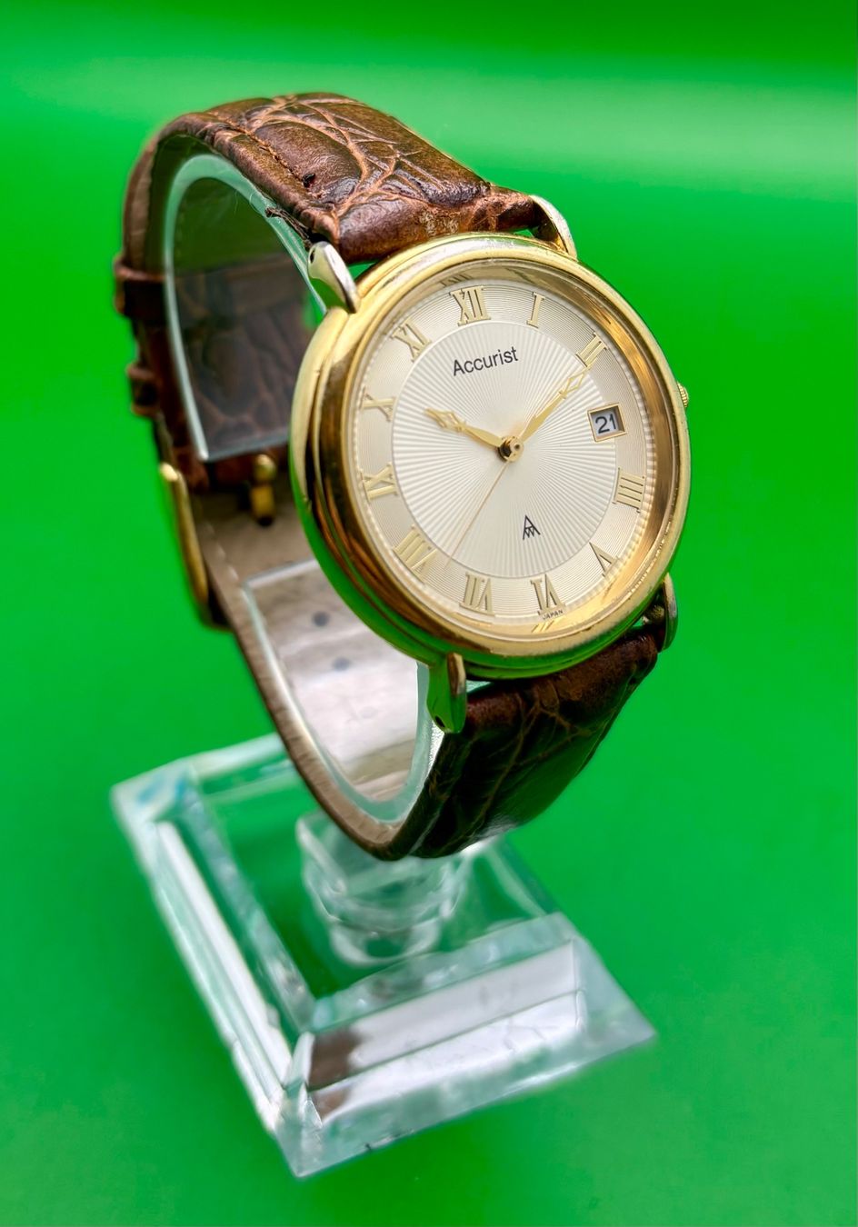 Orologi: ACCURIST: EINE BEKANNTE BRITISCHE TRADITIONSMARKE – Usato da Rorschach venduto da ZeitWerk.10 1