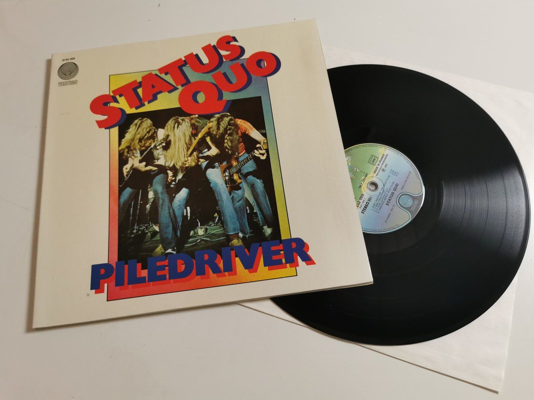 Schallplatten: STATUS QUO -  PILEDRIVER – Gebraucht aus Grafenried von House-of-Oldies