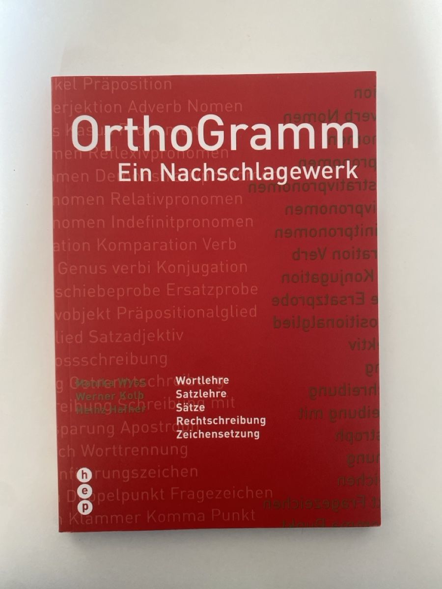 Bücher: OrthoGramm - Ein Nachschlagewerk – Neu (gemäss Beschreibung) aus Möhlin von secondhandtrinkets