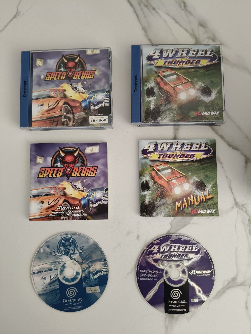 Sega Giochi: Dreamcast Games - Speed Devils & 4 Wheel Thunder, Top! – Usato da Oensingen venduto da ece_8k7q