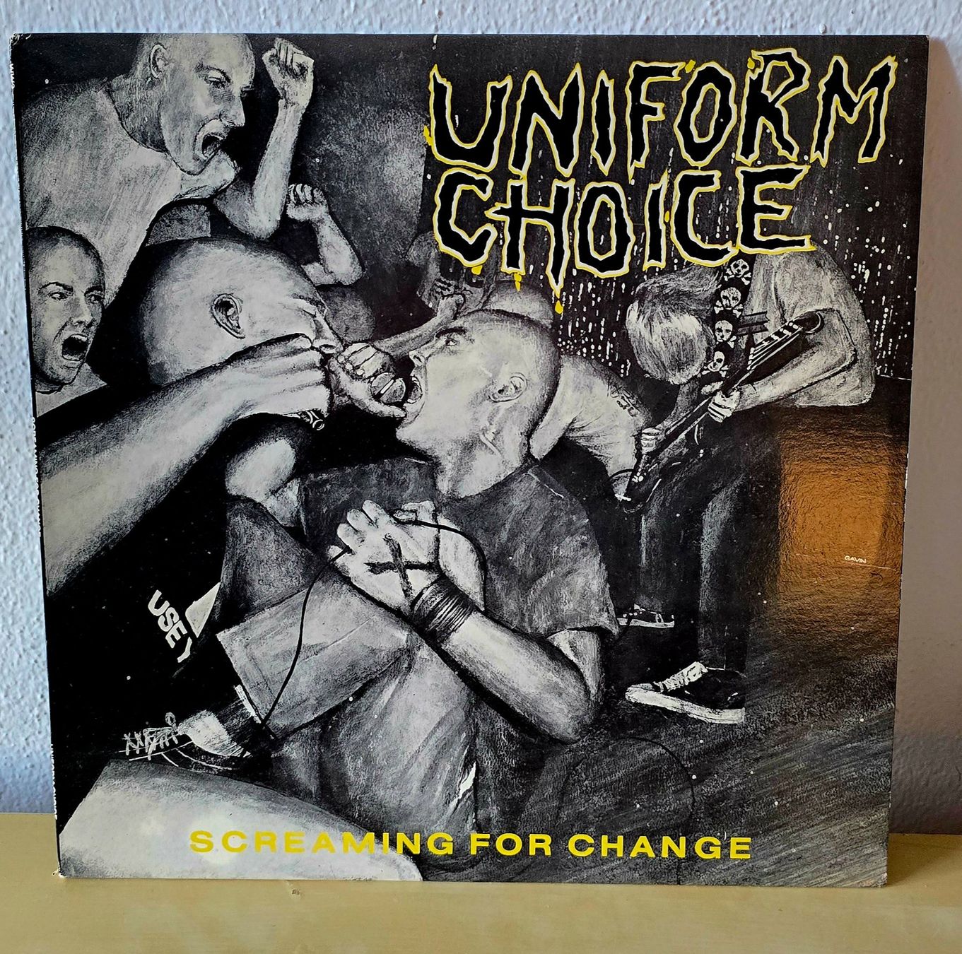 Dischi in vinile: Uniform Choice - Screaming For Change  LP, – Usato da Lugano venduto da mdal