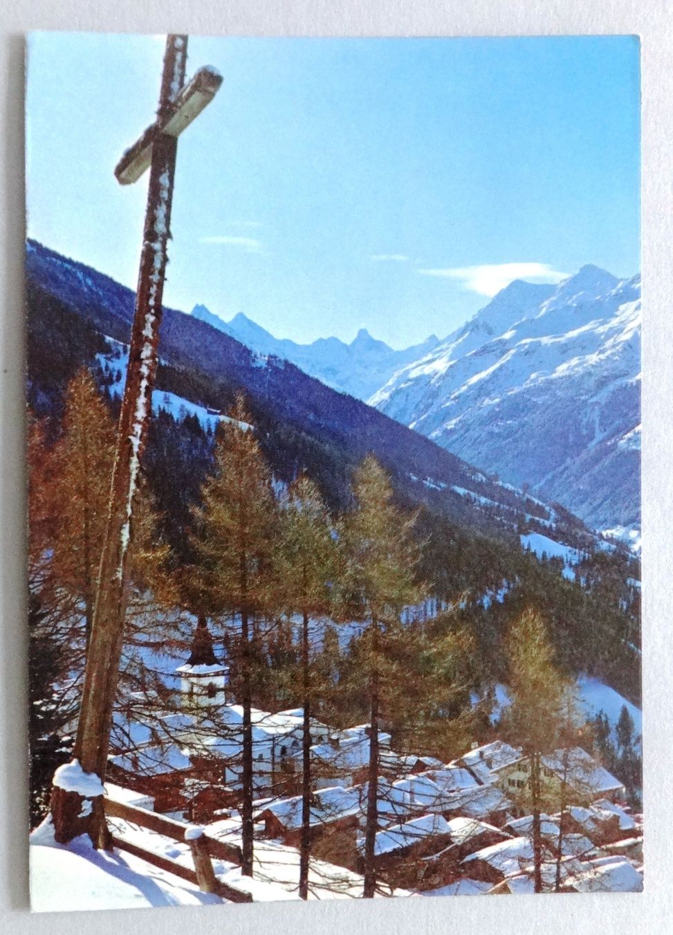 Cartoline postali: St-Luc,  Valais, alt. 1650 m – Usato da Fétigny venduto da Billy2miny