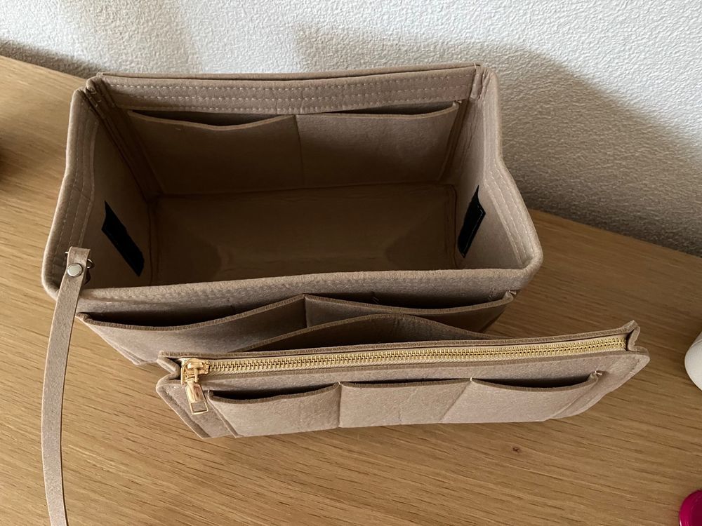 Handtaschen Organizer Innentasche Neverfull Organizer Braun Für