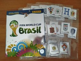 Panini WM14 Leeralbum+kompl. loses Stickerset
