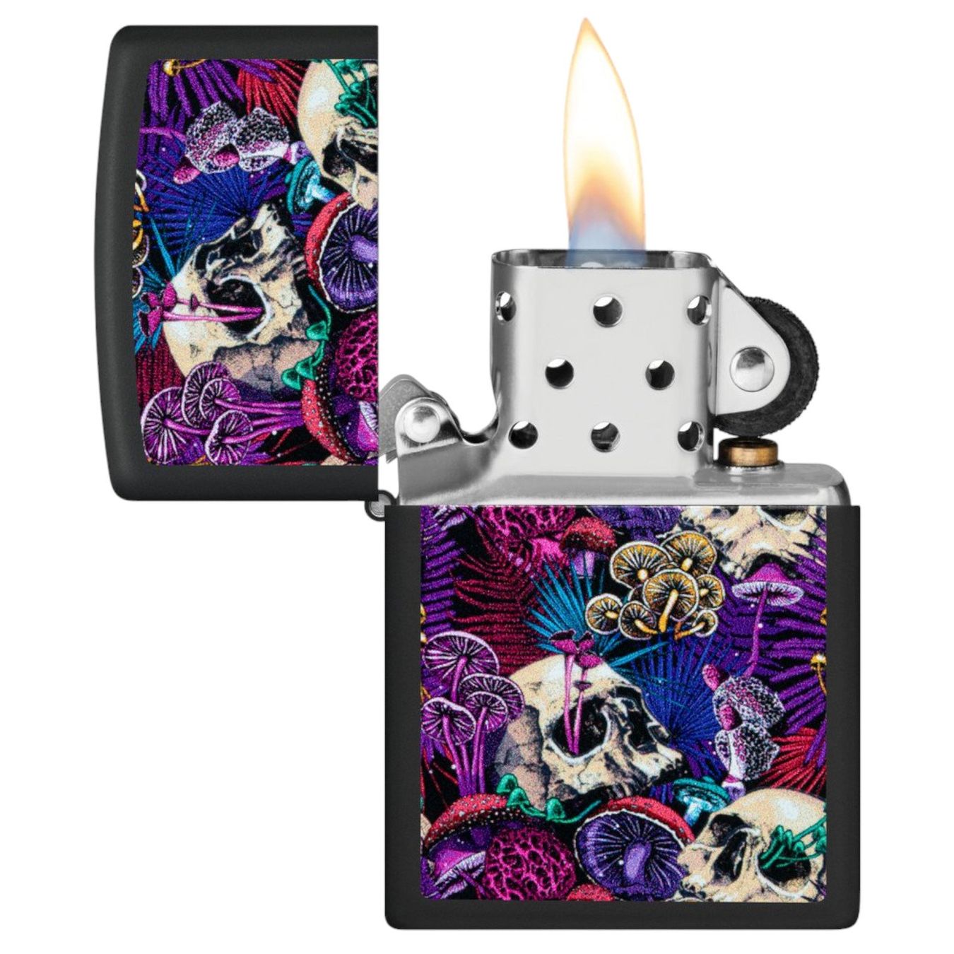 Zippo Accendini: ZIPPO Psychedelic Mushroom Feuerzeug 60007073 – Nuovo e nell'imballaggio originale da Ennenda venduto da Benzinflamme 3