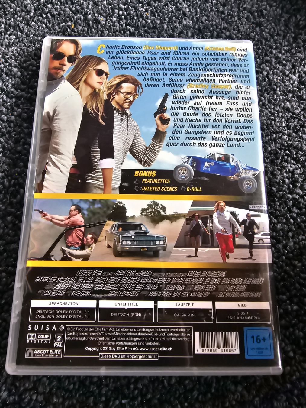 Tutti i DVDs: DVD Hit & Run (18541) – Usato da Ruswil venduto da jan_bxl5 1
