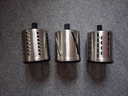 3 Ersatzaufsätze für Zyliss Küchenmaschine, NEU