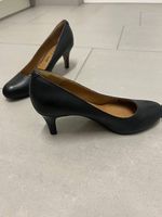 Clarks Pumps Leder schwarz