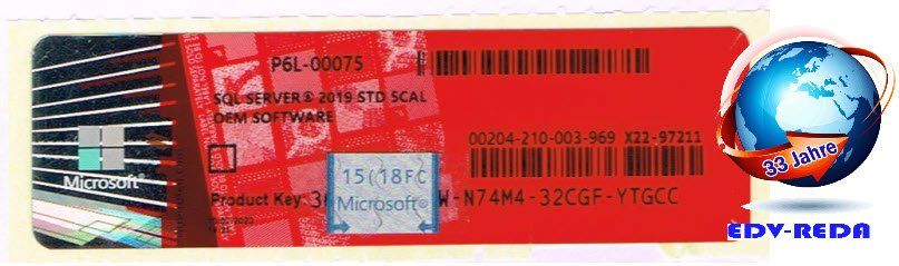 Microsoft Software: Microsoft SQL Server 2019 Standard 16 Core inkl. 5 Cal – Nuovo (secondo la descrizione) da Langenthal venduto da Reda 3