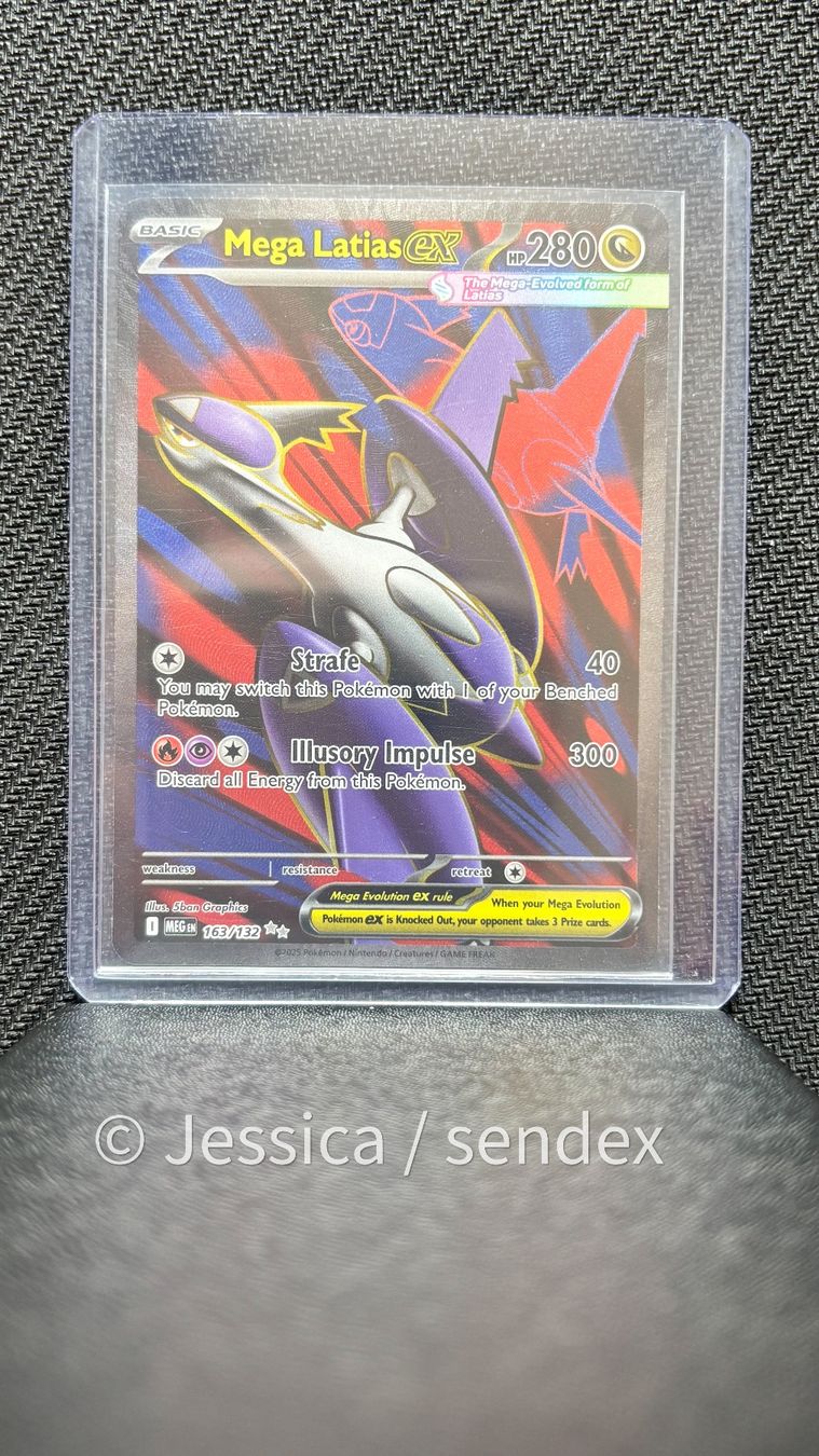 Pokémon Carte collezionabili: Mega Latias ex (MEG EN 163/132) – Nuovo (secondo la descrizione) da Herisau venduto da jes_q9mj