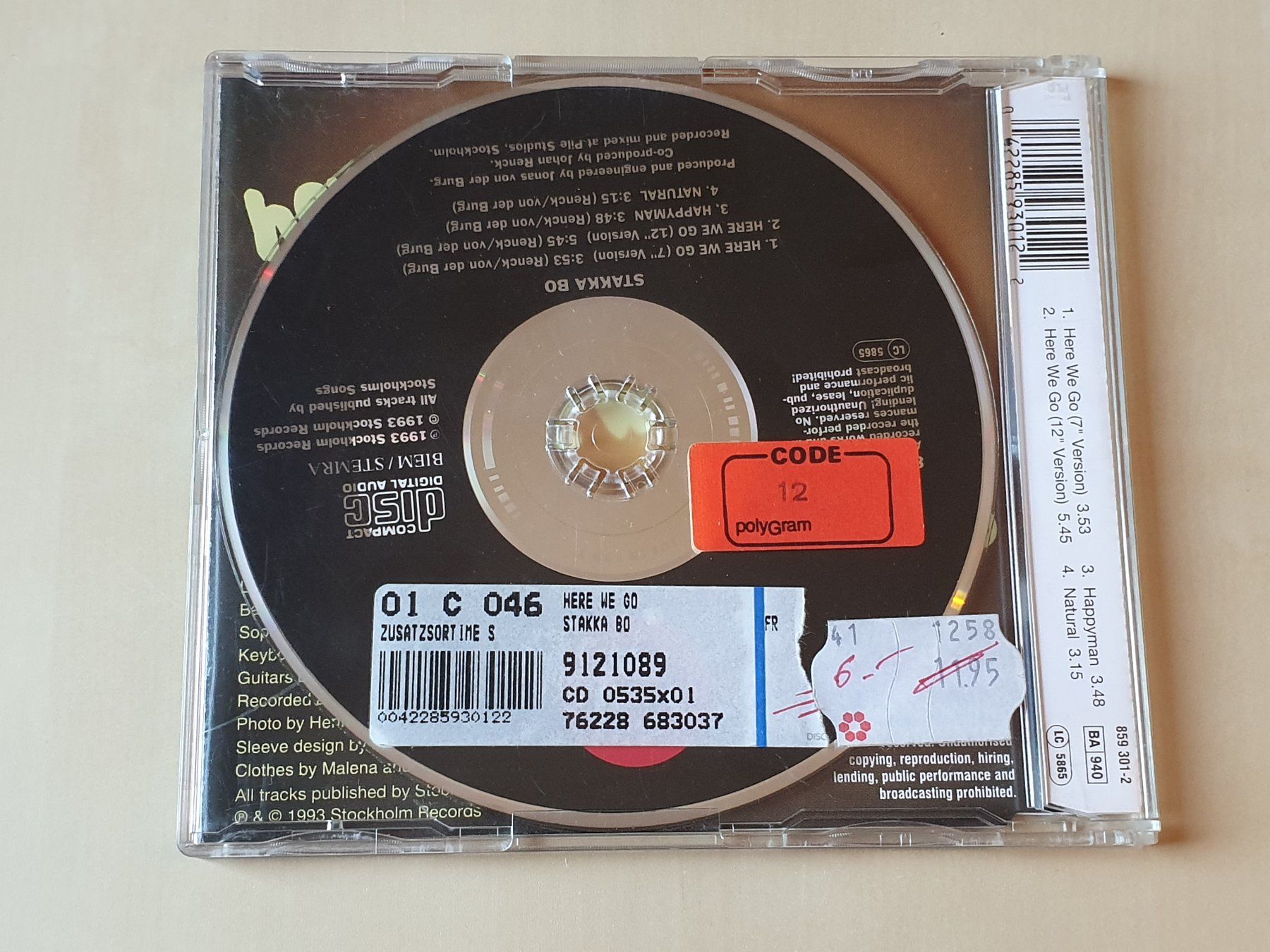 CDs: Stakka Bo here we go – Gebraucht aus Stansstad von collectorsshop 1