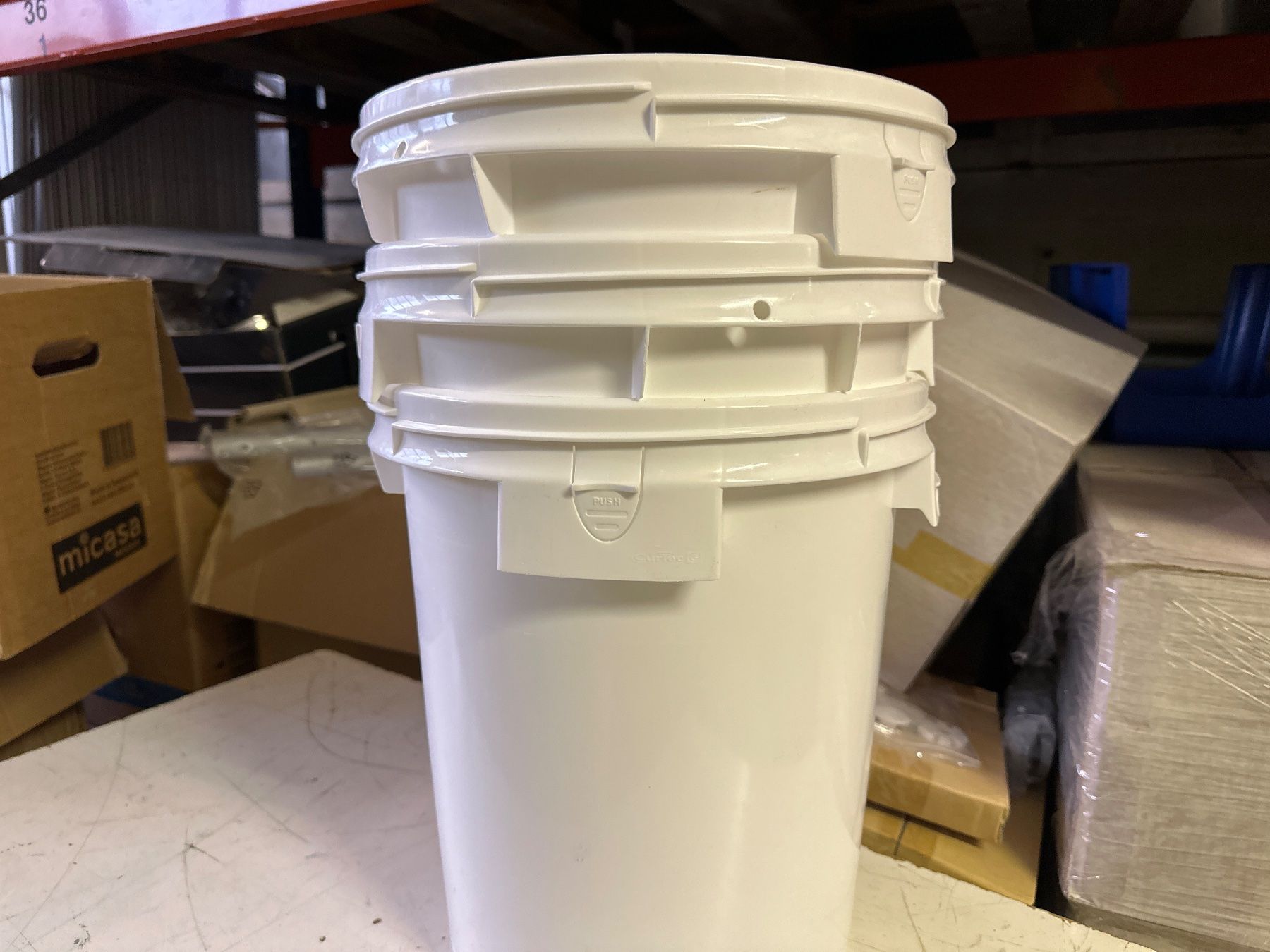 Behälter & Ähnliches: 3Stk.HDPE-Fass, ohne Deckel, 20 Liter – Gebraucht aus Necker von liq24 5