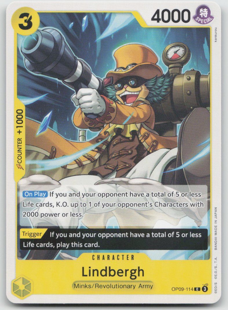 Bandai Carte collezionabili: One Piece Lindbergh OP09-114 C – Usato da Lugano venduto da VlaseCard