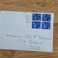 Brief Pro Juventute Genève 1944