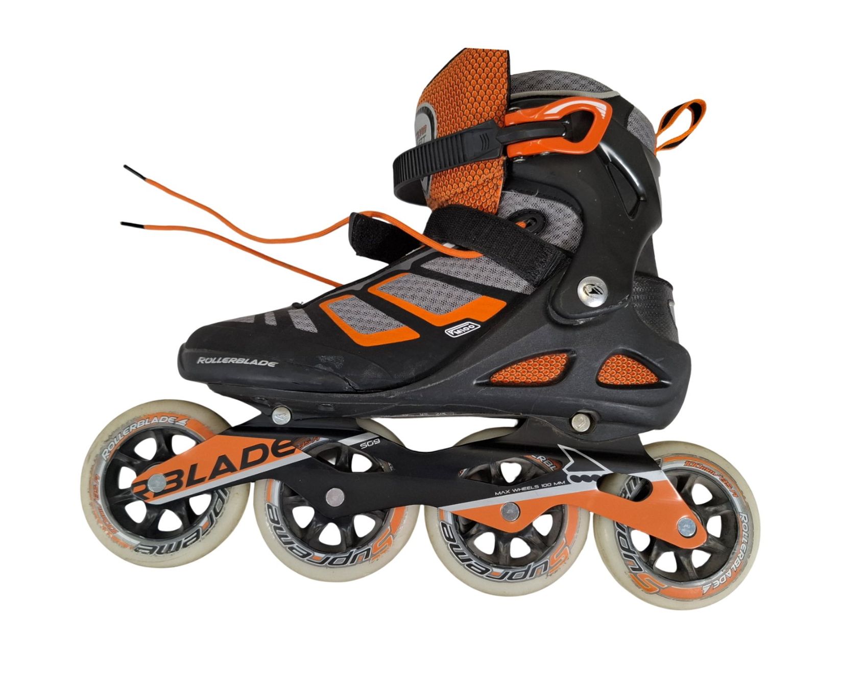 Inline-Skating & Rollschuhe: ROLLERBLADE Macroblade 100 orange Gr. 44 – Gebraucht aus Wil SG von Restwert_Wil 2