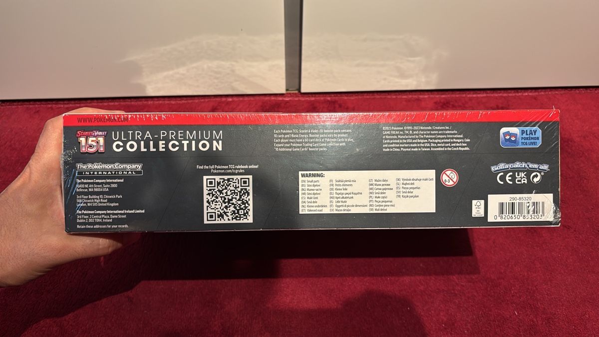 Pokémon Carte collezionabili: 151 Ultra Premium Collection UPC EN – Nuovo e nell'imballaggio originale da Brugg AG venduto da SealD.Man 5