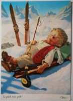 MECKI 328, Es geht mir gut! Skifahren, Siesta, Rum.