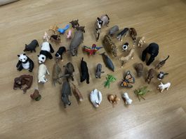 43-teilige Schleich-Tier Sammlung