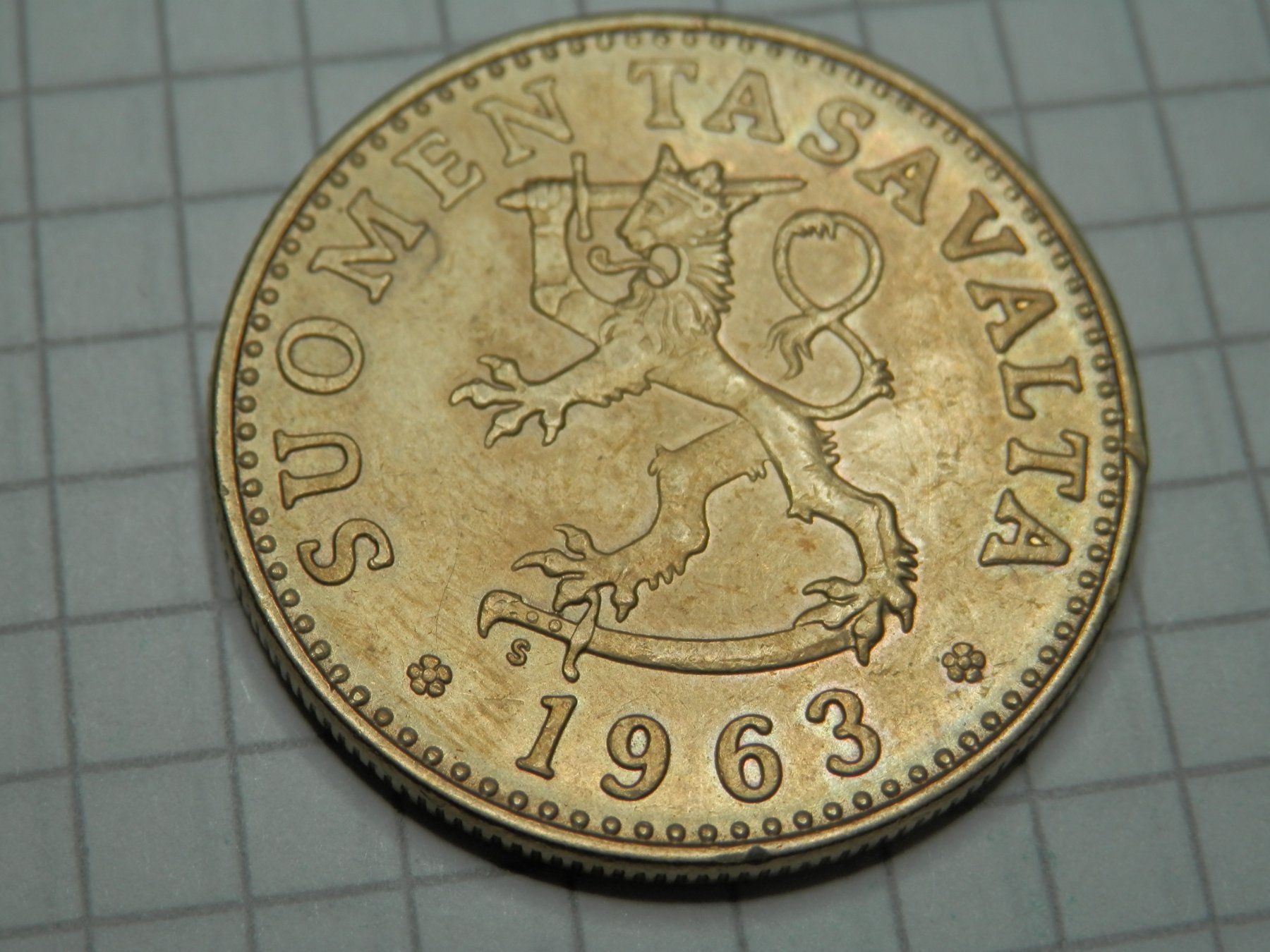 Tutti le monete: Finnland 50 Penny, 1963 – Usato da Weiach venduto da weiach81