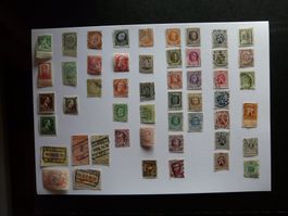 1895 - 1940 ca. Belgien Konvolut 51 Werte; Gest. + z.T. Falz