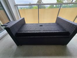 Rattan-Gartenmöbel
