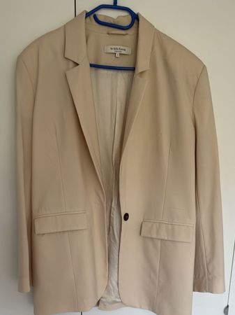Sakko beige Grösse S by Aylin Koenig, kostenlose Versand