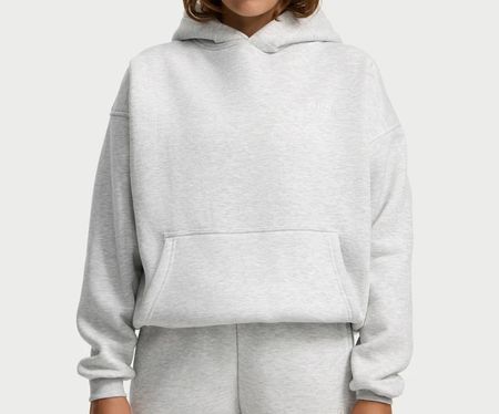 Oace Basic Hoodie Women Heather Grey Gr. L