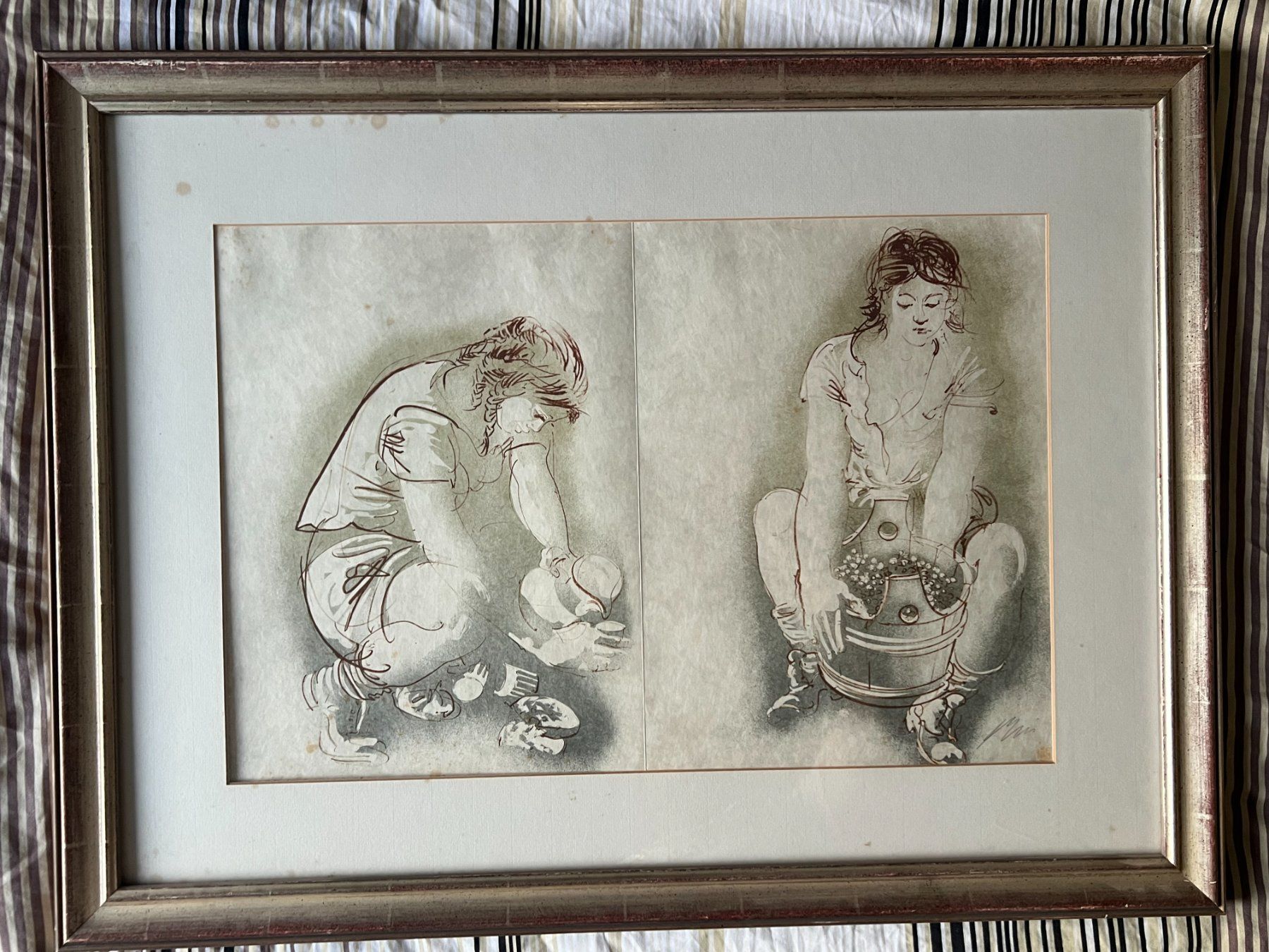 Grafica & Litografie: Original signierte Farblitho Hans Erni ca. 1960/70 – Usato da Boppelsen venduto da vanrijn